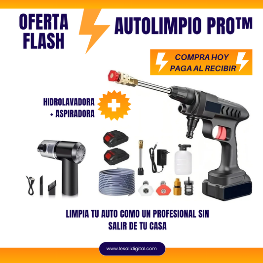 AutoLimpio Pro™ Limpia tu auto como un profesional
