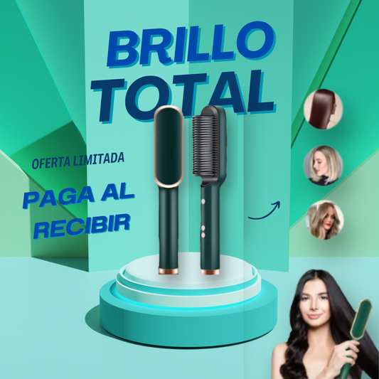 Brillo Total™ -Restaura la vitalidad del cabello dañado y sin vida.